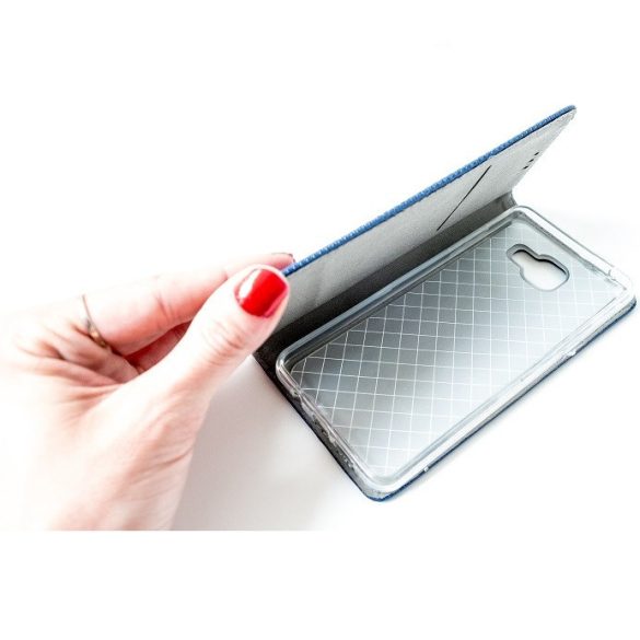 Huawei Honor 400 (Global), Oldalra nyíló tok, stand, Smart Magnet, sötétkék