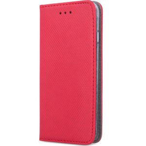 Huawei Honor 400 (Global), Oldalra nyíló tok, stand, Smart Magnet, piros