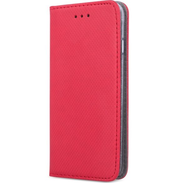 Huawei Honor 400 (Global), Oldalra nyíló tok, stand, Smart Magnet, piros