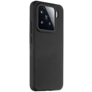 Xiaomi 15, Szilikon tok, mikrofiber plüss belső, Magsafe kompatibilis, Tactical MagForce Velvet Smoothie, fekete