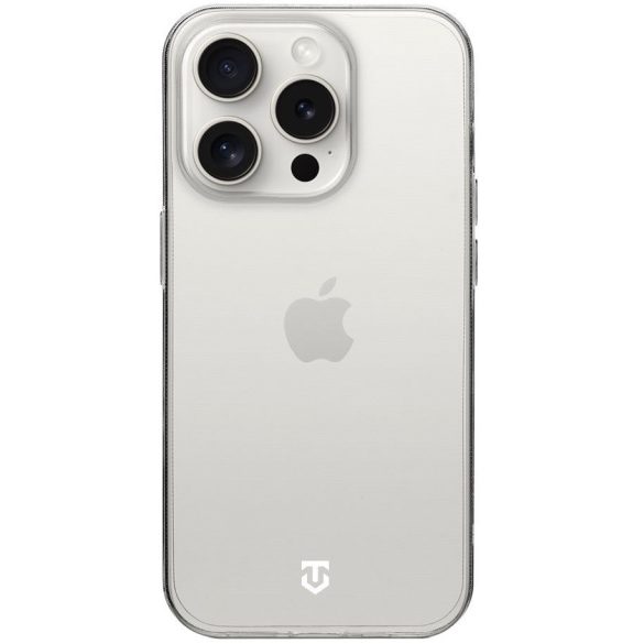 Apple iPhone 15 Pro, Szilikon tok, Tactical TPU, átlátszó
