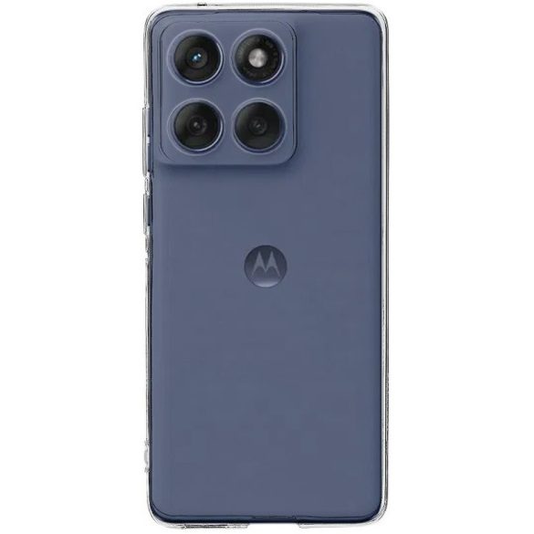 Motorola Edge 60 Fusion, Szilikon tok, Tactical TPU, átlátszó