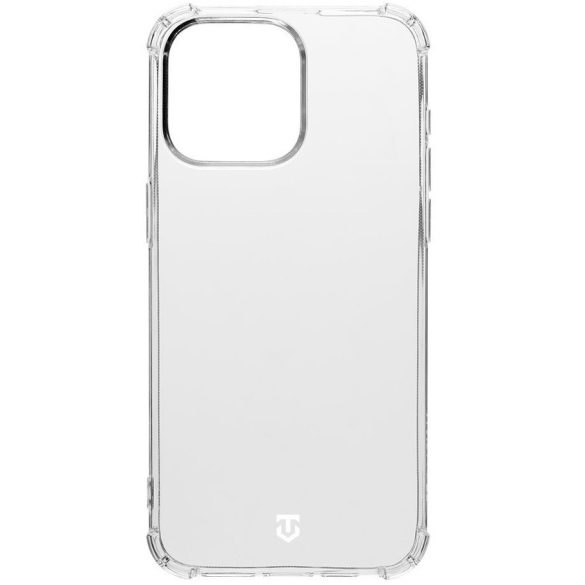 Apple iPhone 15 Pro Max, Szilikon tok, légpárnás sarok, Tactical TPU Plyo, átlátszó