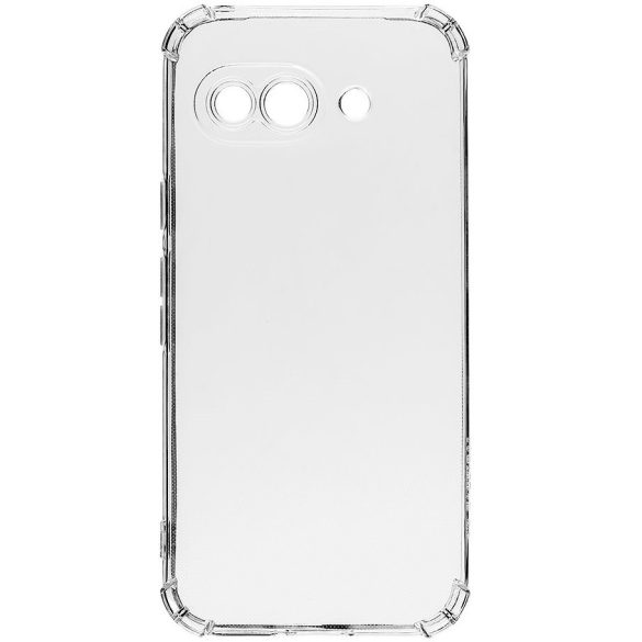 Google Pixel 9a, Szilikon tok, légpárnás sarok, Tactical TPU Plyo, átlátszó