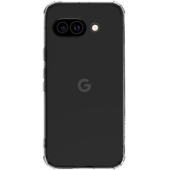 Google Pixel 9a, Szilikon tok, légpárnás sarok, Tactical TPU Plyo, átlátszó