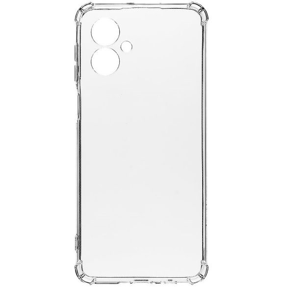 Motorola Moto G55, Szilikon tok, légpárnás sarok, Tactical TPU Plyo, átlátszó