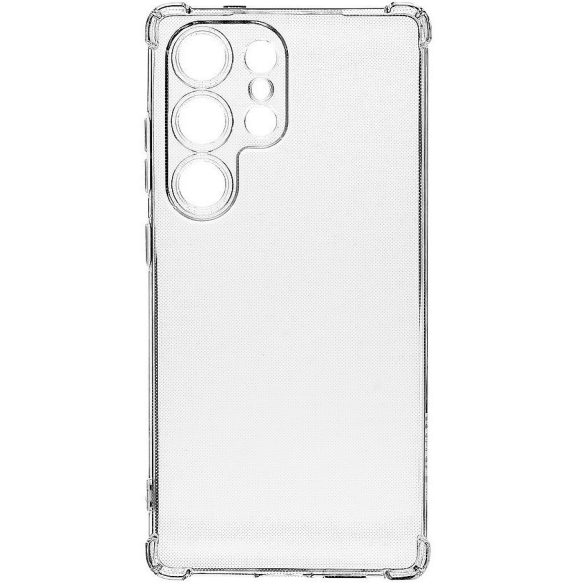 Samsung Galaxy S25 Ultra SM-S938, Szilikon tok, légpárnás sarok, Tactical TPU Plyo, átlátszó