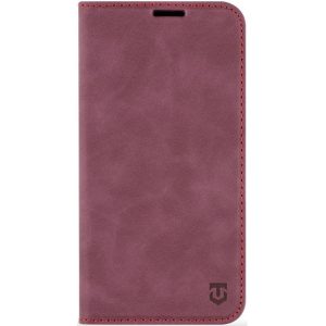Xiaomi Redmi Note 14S, Oldalra nyíló tok, stand, kártyatartóval, Tactical Xproof, piros