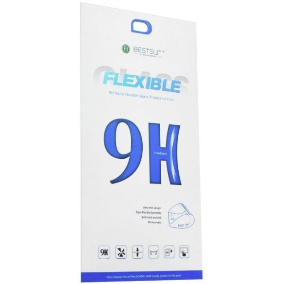 Motorola Edge 60 Fusion, Kijelzővédő fólia, ütésálló fólia, Tempered Glass (edzett üveg), Nano Flexi Glass, Clear