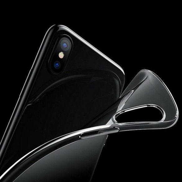 Apple iPhone Air (2025), Szilikon tok, sokszöges márvány minta, Wooze Geometric Marble, színes/rózsaszín