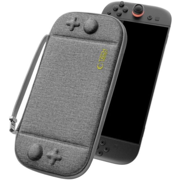 Nintendo Switch 2 tok, fogantyúval, TP Slim Pouch, szürke