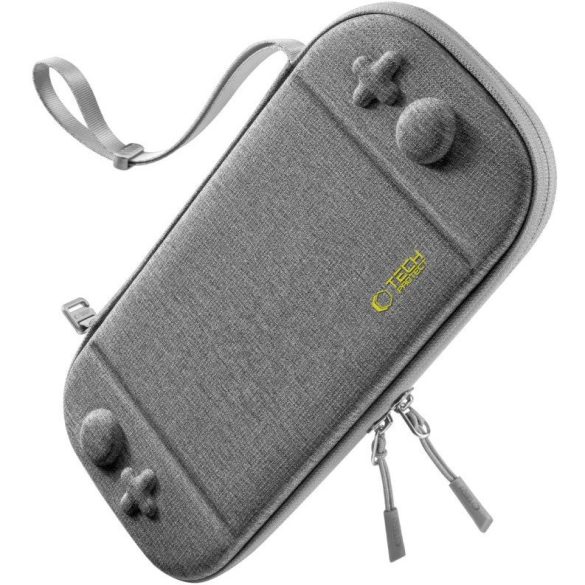 Nintendo Switch 2 tok, fogantyúval, TP Slim Pouch, szürke