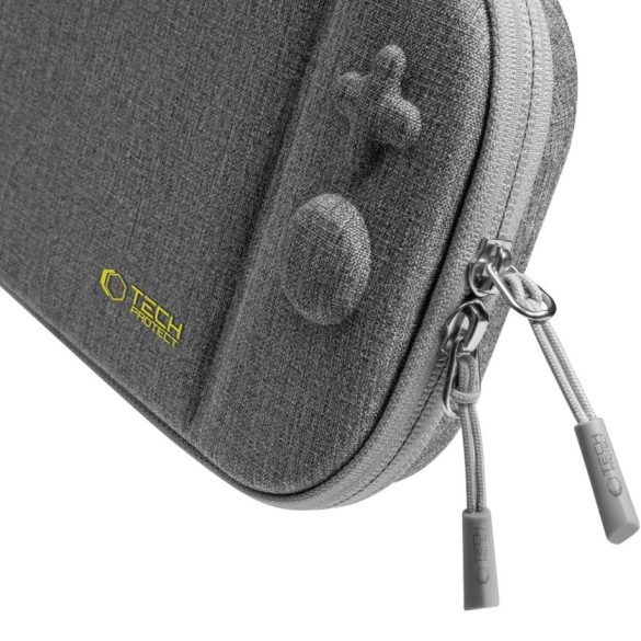 Nintendo Switch 2 tok, fogantyúval, TP Slim Pouch, szürke