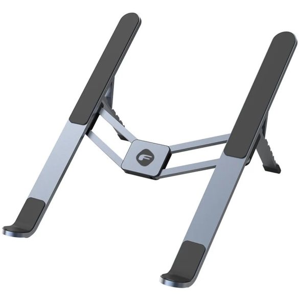 Univerzális asztali laptoptartó, állítható, összecsukható, Forcell F-Grip Fold Stand H Pro, szürke