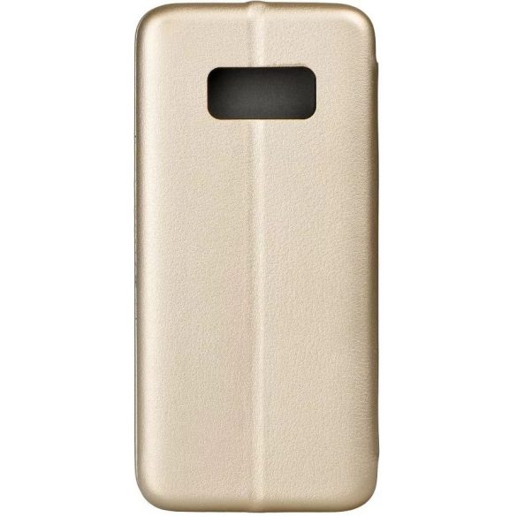 Samsung Galaxy S23 Ultra SM-S918, Oldalra nyíló tok, stand, Forcell Elegance, arany