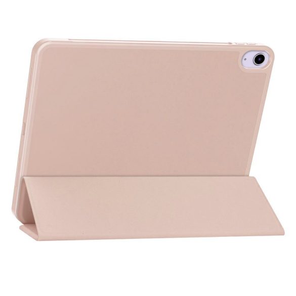 Apple iPad Air (2020 / 2022) / iPad Air 11 (2024), mappa tok, közepesen ütésálló, érintőceruza tartó, érintőceruza nélkül, Smart Case, TP SC Pen Holder, rózsaszín