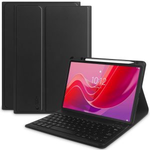 Lenovo Tab M11 (11.0) TB-330, Bluetooth billentyűzetes mappa tok, érintőceruza tartó, TP SC Pen + Keyboard, fekete