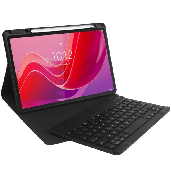 Lenovo Tab M11 (11.0) TB-330, Bluetooth billentyűzetes mappa tok, érintőceruza tartó, TP SC Pen + Keyboard, fekete