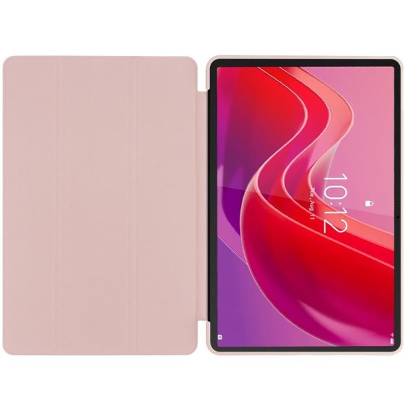 Lenovo Tab M11 (11.0) TB-330, mappa tok, márvány minta, Trifold, lila/színes