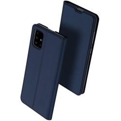  Huawei Honor Magic 6 Pro, Oldalra nyíló tok, stand, Dux Ducis, sötétkék