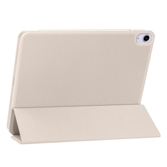 Apple iPad Air (2020 / 2022) / iPad Air 11 (2024), mappa tok, közepesen ütésálló, érintőceruza tartó, érintőceruza nélkül, Smart Case, TP SC Pen Holder, bézs