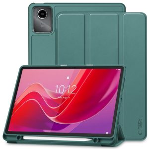 Lenovo Tab M11 (11.0) TB-330, mappa tok, közepesen ütésálló, érintőceruza tartó, érintőceruza nélkül, Trifold, TP SC Pen Holder, zöld