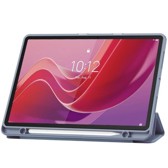 Lenovo Tab M11 (11.0) TB-330, mappa tok, közepesen ütésálló, érintőceruza tartó, érintőceruza nélkül, Trifold, TP SC Pen Holder, kék