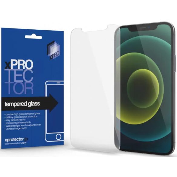 Apple iPhone XS Max / 11 Pro Max, Kijelzővédő fólia, ütésálló fólia (az íves részre NEM hajlik rá!), Tempered Glass (edzett üveg), 0.20, Xprotector, Clear