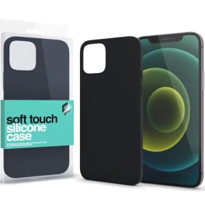 Apple iPhone 11, Szilikon tok, Xprotector Soft Touch, fekete