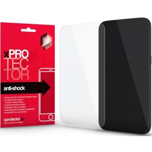 Apple iPhone 12 Pro Max, Kijelzővédő fólia (az íves részre NEM hajlik rá!), Xprotector Anti Shock, Clear Prémium