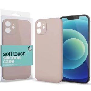 Apple iPhone 11, Szilikon tok, Xprotector Soft Touch Slim, púder-pink