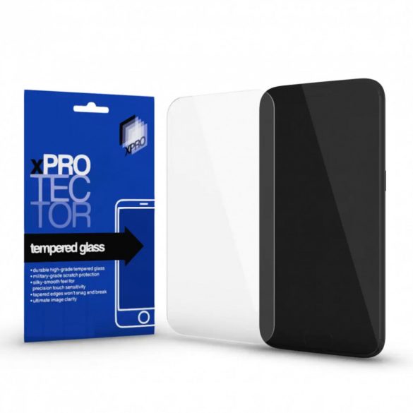 OnePlus 10T / Ace Pro, Kijelzővédő fólia, ütésálló fólia (az íves részre NEM hajlik rá!), Tempered Glass (edzett üveg), 0.33, Xprotector, Clear