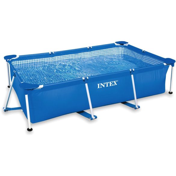 INTEX Metal medence 220 x 150 x 60 cm, kék (28270)