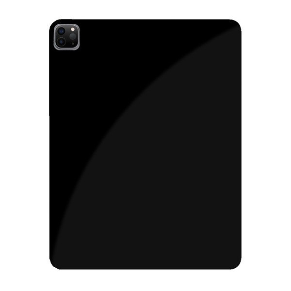 Apple iPad Pro 13 (2024), Szilikon tok, ultravékony, fekete